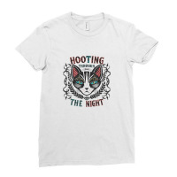 Hooting Through The Night(2) Ladies Fitted T-shirt | Artistshot