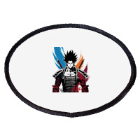 Ninja Samurai Oval Patch | Artistshot