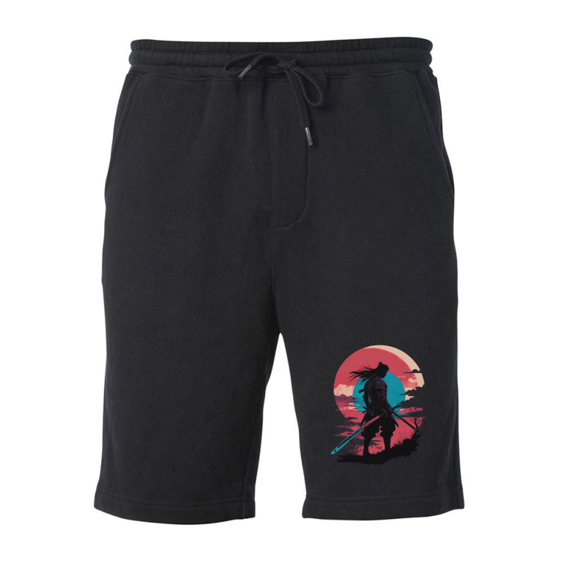 Ninja Samurai Fleece Short | Artistshot