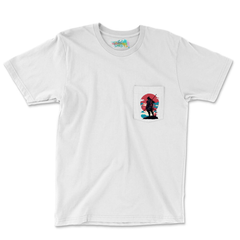 Ninja Samurai Pocket T-shirt | Artistshot