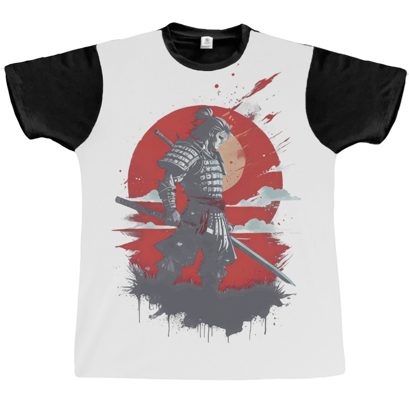 Ninja Samurai Graphic T-shirt | Artistshot