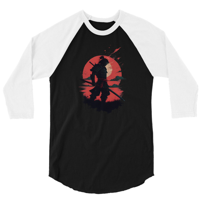 Ninja Samurai 3/4 Sleeve Shirt | Artistshot