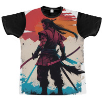 Ninja Samurai Graphic T-shirt | Artistshot