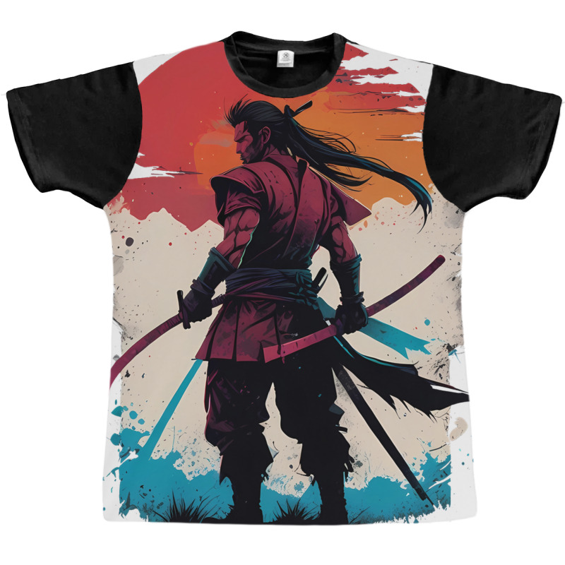 Ninja Samurai Graphic T-shirt | Artistshot