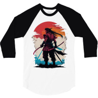 Ninja Samurai 3/4 Sleeve Shirt | Artistshot