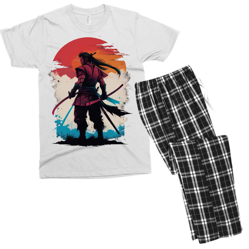 Ninja Samurai Men's T-shirt Pajama Set | Artistshot