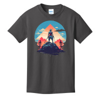 Ninja Samurai Basic Youth T-shirt | Artistshot