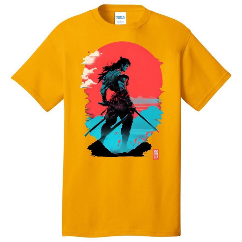 Ninja Samurai Basic T-shirt | Artistshot