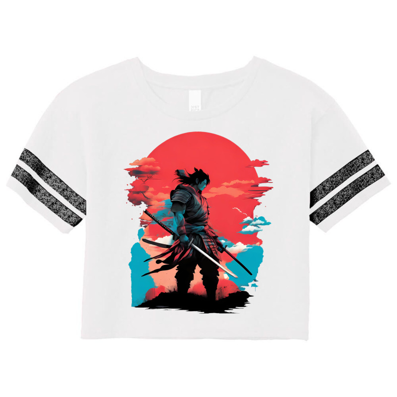 Ninja Samurai Scorecard Crop Tee by Sport | Artistshot