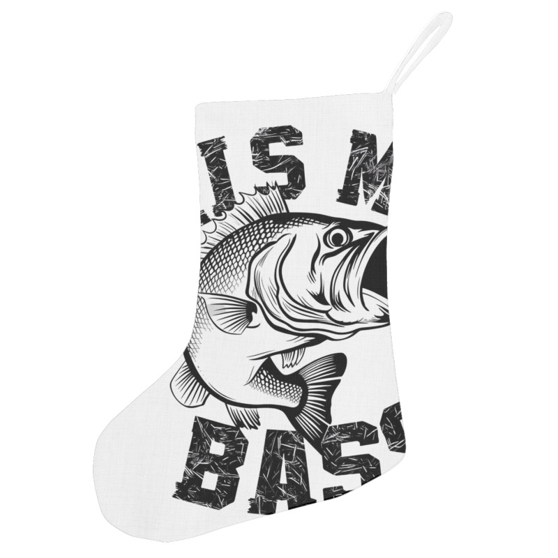 A Bass Fish Holiday Stocking | Artistshot