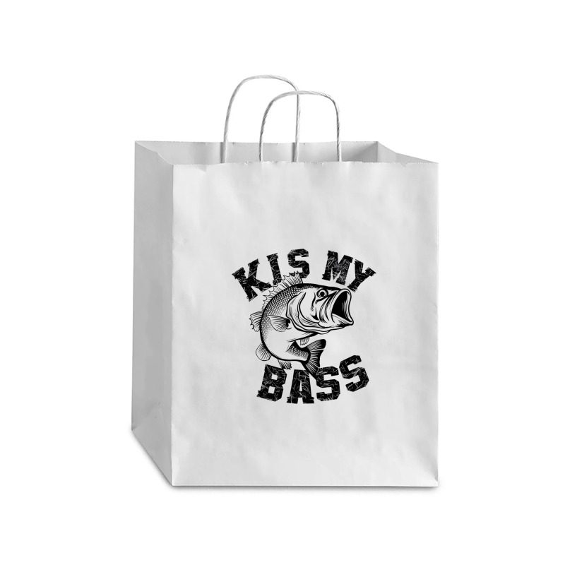 A Bass Fish Debie Paper Bag - 10 X 5 X 13 | Artistshot