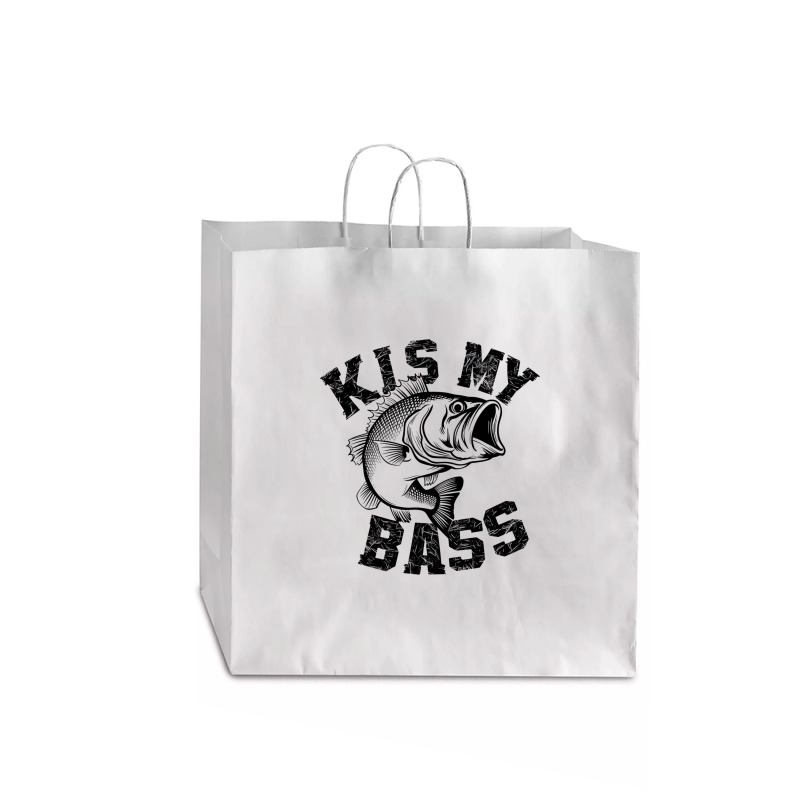 A Bass Fish Jumbo Paper Bag - 18 X 7 X 18 3/4 | Artistshot