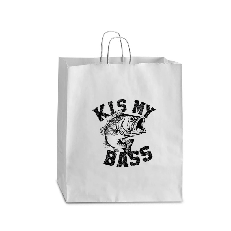 A Bass Fish Queen Paper Bag - 16 X 6 X 19 1/4 | Artistshot