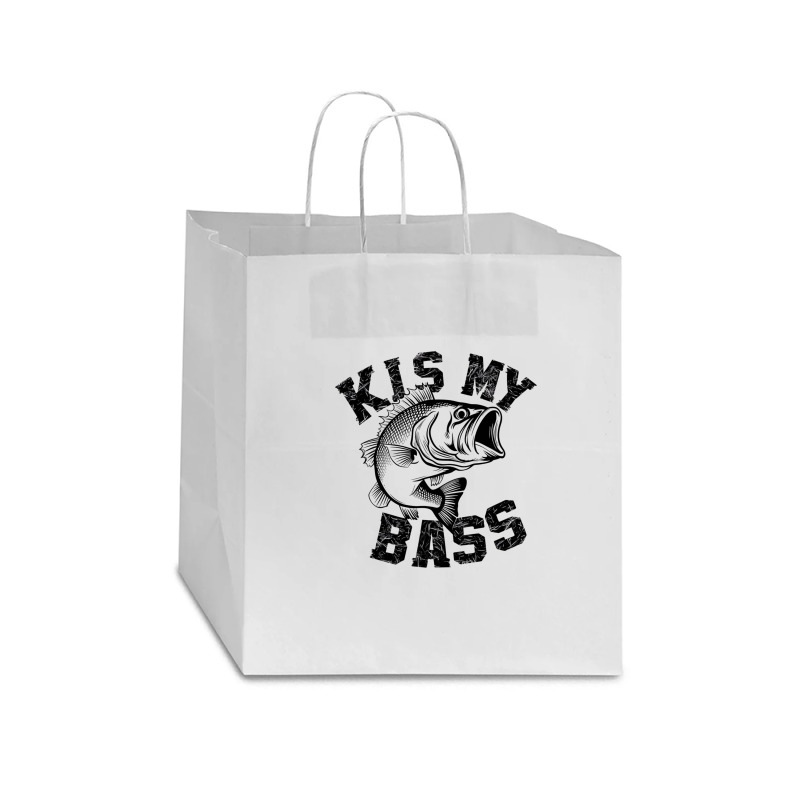 A Bass Fish Star Paper Bag - 13 X 7 X 13 | Artistshot