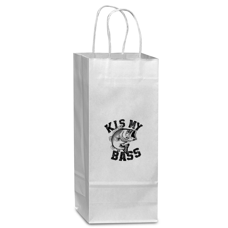 A Bass Fish Wine Paper Bag - 5 1/2 X 3 1/4 X 13 | Artistshot