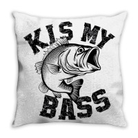 A Bass Fish Throw Pillow | Artistshot