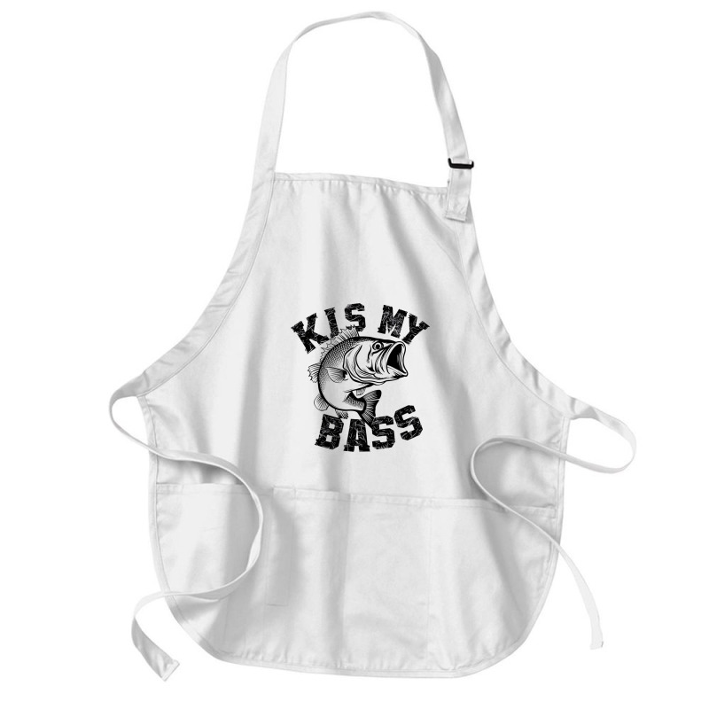 A Bass Fish Medium-length Apron | Artistshot