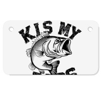 A Bass Fish Motorcycle License Plate | Artistshot