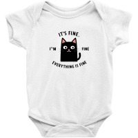 Black Cat Baby Bodysuit | Artistshot