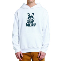 Bunny  Stay Weird Urban Pullover Hoodie | Artistshot