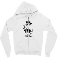 Cowboy Goose Zipper Hoodie | Artistshot