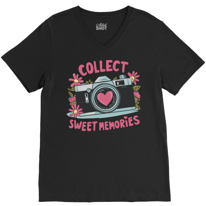 Collect Sweet Memories V-neck Tee | Artistshot