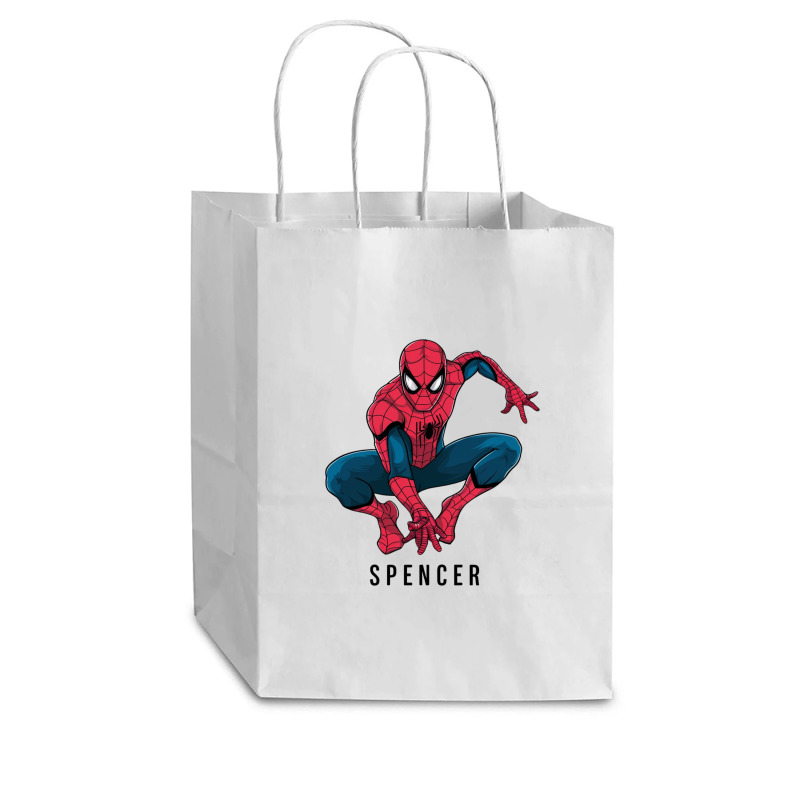 Spiderman Cub Paper Bag - 8 X 4 1/2 X 10 1/4 | Artistshot