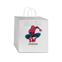 Spiderman Star Paper Bag - 13 X 7 X 13 | Artistshot