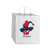 Spiderman Take Out Paper Bag - 14 X 10 X 15 1/2 | Artistshot