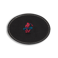 Spiderman Oval Leatherette Patch | Artistshot