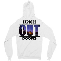 Explore Out Doors Zipper Hoodie | Artistshot