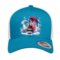 Two Ghost Cute Perone Retro Trucker Cap | Artistshot