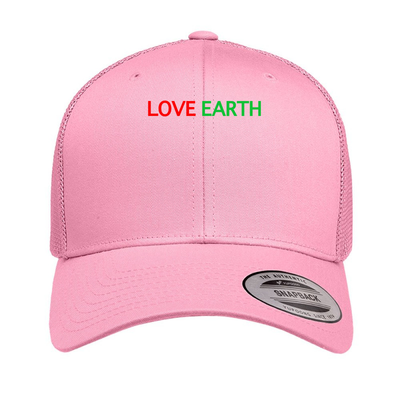 Love Earth Activist Conservationist Ecologist Green Thinking Long Slee Retro Trucker Cap by komulavcasante6 | Artistshot