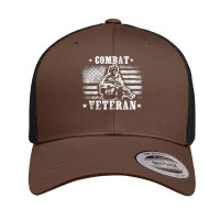 Veteran 365 Combat Veteran Tee Fathers Day Gift Men T Shirt Retro Trucker Cap | Artistshot