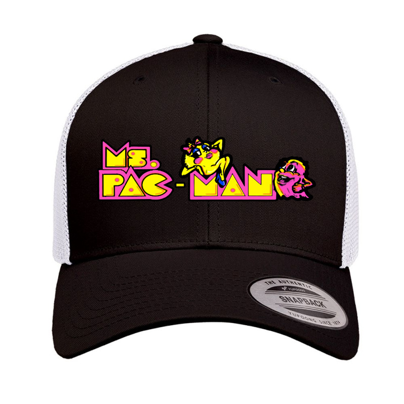 Ms Pacman Retro Trucker Cap by BanglaArt | Artistshot