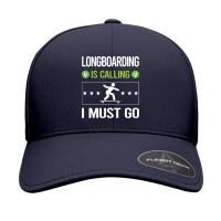 Longboarding T Shirtit Is Calling I Must Go Longboarding Longboard Lon Seamless Cap | Artistshot