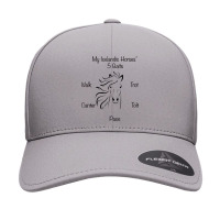 Icelandic Horses 5 Gaits T Shirt Seamless Cap | Artistshot