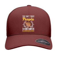 You Can't Trust People Who Don't Like Kangaroos Seamless Cap | Artistshot