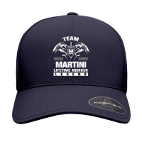 Team Martini Lifetime Member Gifts T Shirt Seamless Cap | Artistshot