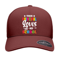 This Principal Loves Her School Head Teacher 1st Day School T Shirt Seamless Cap | Artistshot