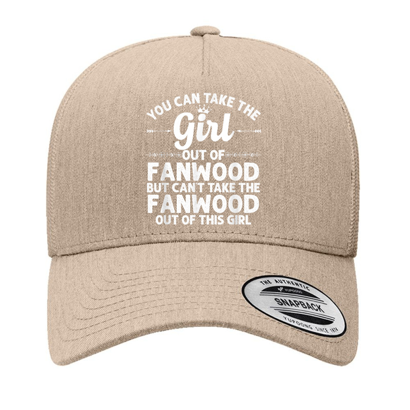 Girl Out Of Fanwood Nj New Jersey Gift Funny Home Roots Usa T Shirt Yupoong Trucker Cap by ReagerAero | Artistshot