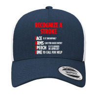 Stroke Awareness Survivor Fast Funny Strong Warrior T Shirt Yupoong Trucker Cap | Artistshot