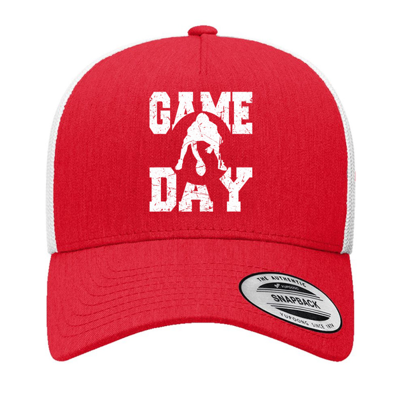 Football Game Day Footballer 205 Yupoong Trucker Cap by circularflap | Artistshot