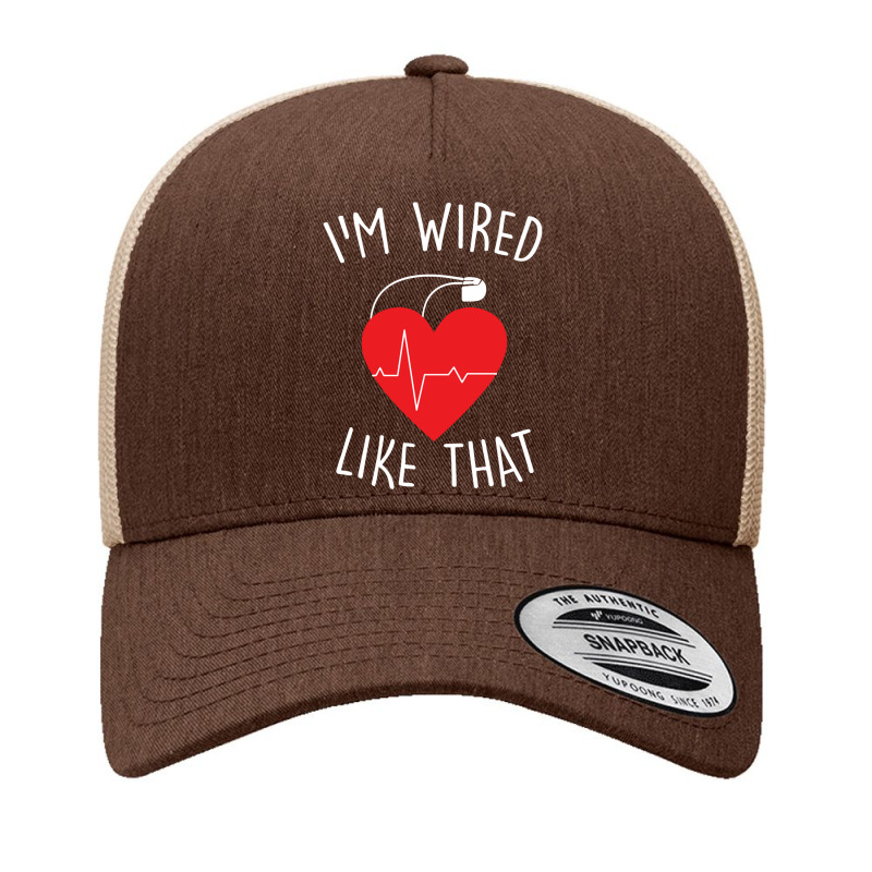 Arrhythmia Cardiac Pacemaker Icd Surgery Yupoong Trucker Cap | Artistshot