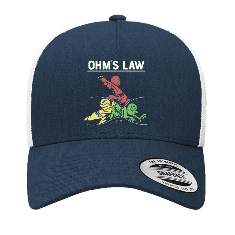 Ohms Law Funny Yupoong Trucker Cap by Loris Asa | Artistshot