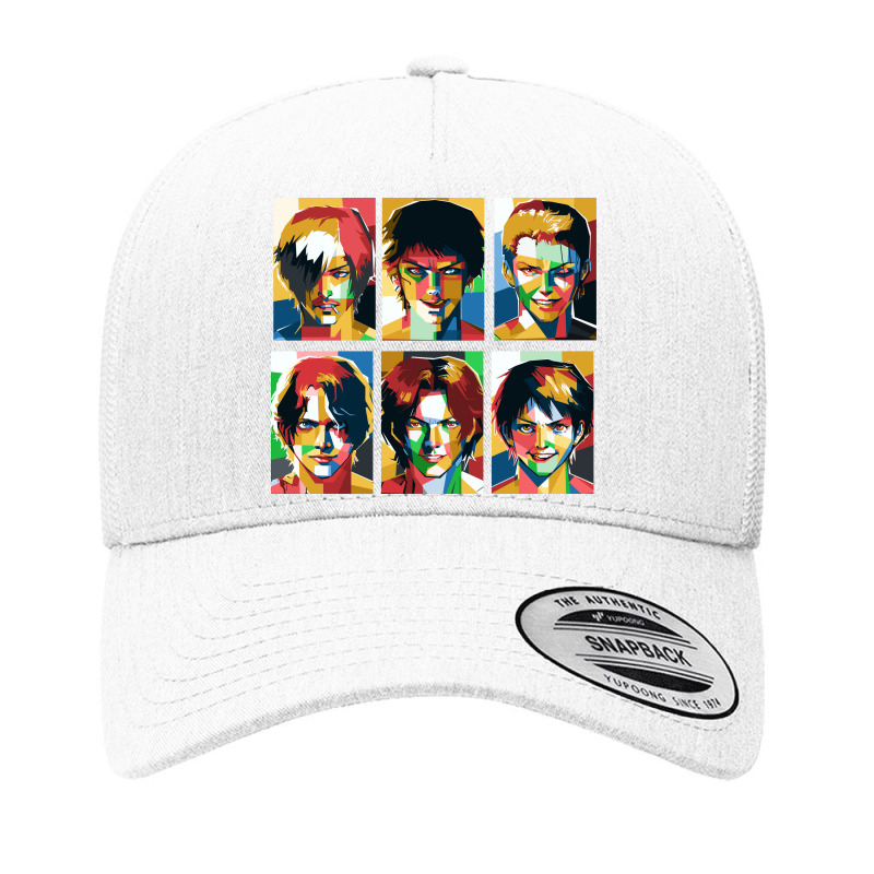 One Piece All Star Pop Art Yupoong Trucker Cap by Candra_popart | Artistshot