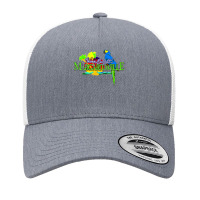 Flamingo Tropical Beach Yupoong Trucker Cap | Artistshot