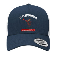 California Republic Knows How To Party Yupoong Trucker Cap | Artistshot