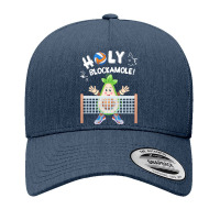 Funny Volleyball Lovers T  Shirt Holy Blockamole Funny Avocado Blocker Yupoong Trucker Cap | Artistshot