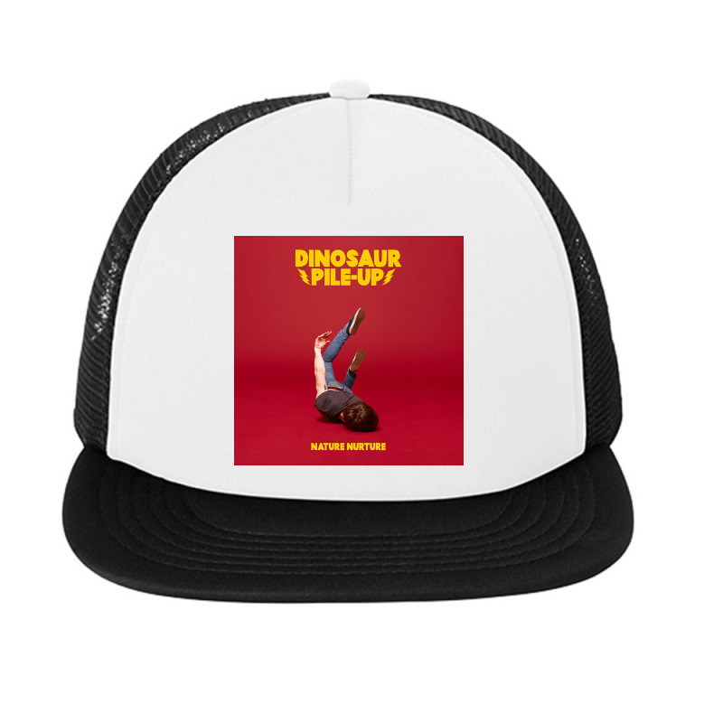 Dinosaur Pile Up 3 Foam Snapback Hat | Artistshot